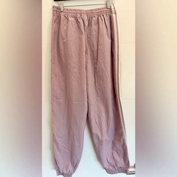Adidas Adicolor Classics Lock-Up Logo Track Pants Lavender Women’s Size Large - Picture 3 of 13